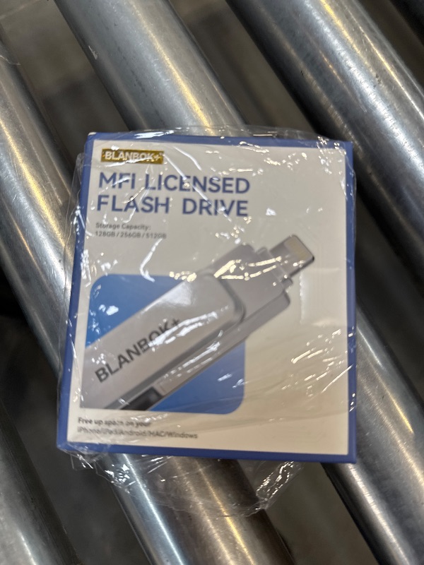 Photo 1 of MFi Certified 128GB Photo Stick for iPhone Flash Drive,USB Memory Stick Thumb Drives High Speed USB Stick External Storage Compatible for iPhone/iPad/Android/PC