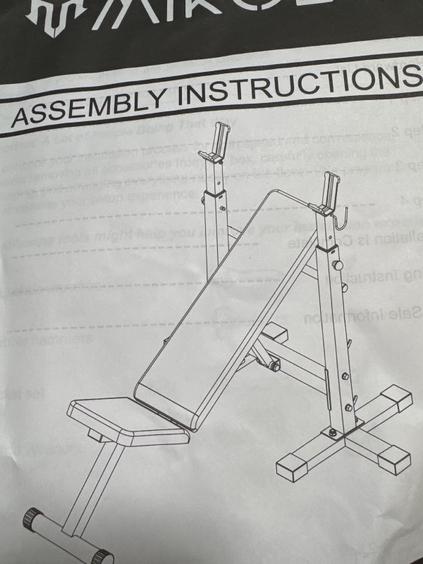 Photo 1 of Mikolo Bench Press Bench	