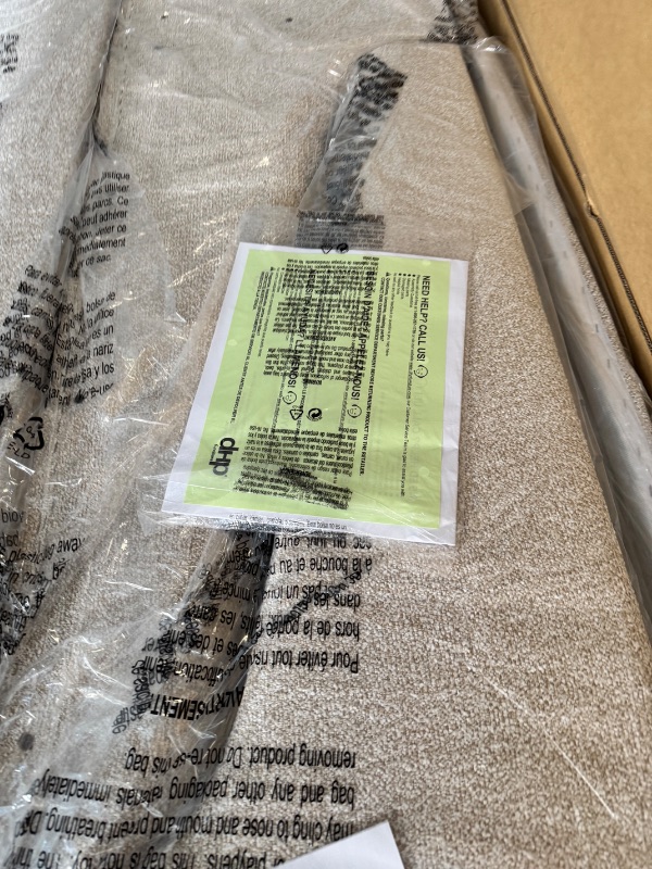 Photo 1 of Better Homes& Gardens Boucle Bed Frame, King /Wheat