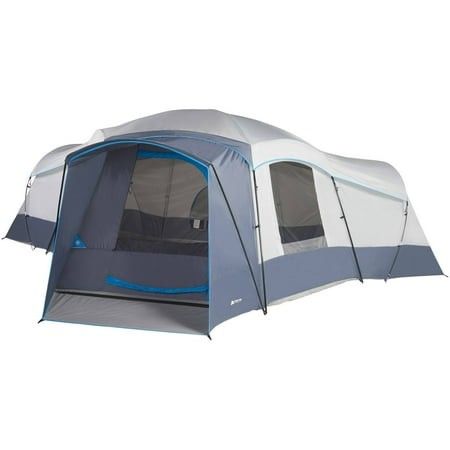Photo 1 of Ozark Trail 16-Person Cabin Tent for Camping with 2 Removable Room Dividers