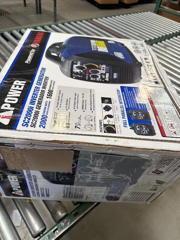 Photo 1 of A-iPower Portable Inverter Generator, 2000W Ultra-Quiet Powered By Yamaha Engine RV Ready, EPA Compliant, Ultra Lightweight For Backup Home Use, Tailgating & Camping (SC2000i)