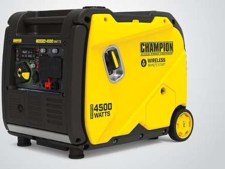Photo 1 of Champion Power Equipment 4500-Watt Portable Gasoline Inverter Generator
