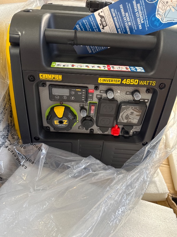 Photo 1 of Champion Power Equipment 4500-Watt Portable Gasoline Inverter Generator 
