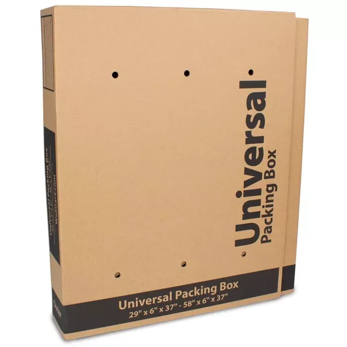 Photo 1 of Pen & Gear 480014 Foam Cushioning Universal Packing Box, Fits up to 65" TV's
