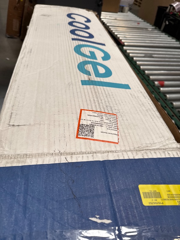 Photo 1 of Cool Gel 8 Inch Twin Size Mattresses Memory Foam Medium Firm, Twin Memory Foam Mattress Cooling, Made in the USA, 8" Depth with Pressure Relief, CertiPUR-US Certified No Fiberglass, CoolGel Bed