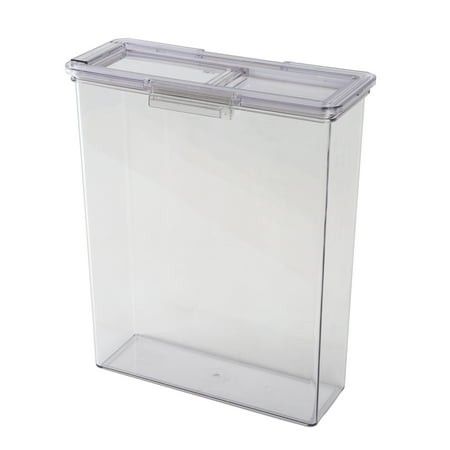 Photo 1 of The Home Edit Cereal Keeper Clear Food Storage Container
