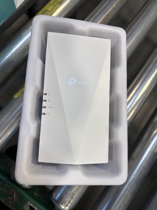 Photo 1 of TP-Link AX1500 WiFi Extender Internet Booster(RE500X), WiFi 6 Range Extender Covers up to 1500 sq.ft and 25 Devices,Dual Band, AP Mode w/Gigabit Port, APP Setup, OneMesh Compatible