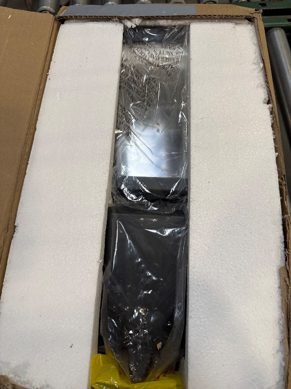 Photo 1 of zeyu Outdoor Post Light, 16 Inch Exterior Pole Light Pillar Lantern with Clear Glass Shade and Black Finish, 20076P