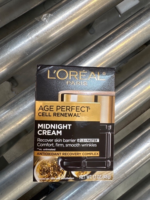 Photo 1 of L’Oréal Paris Age Perfect Midnight Cream, Antioxidant Recovery Complex, 1.7 Oz. 1.70 Ounce (Pack of 1)