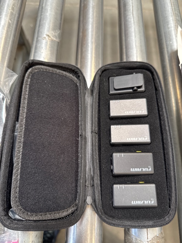 Photo 1 of FULAIM X6 Wireless Lavalier Microphones with 4 Transmitter for iPhone, iPad, Android, Camera, Lapel Mic with 48KHz 24Bit, Noise Cancellation for Video Recording, Vlog, YouTube, TikTok