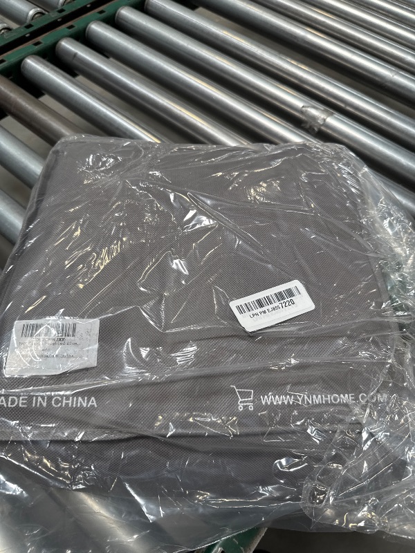 Photo 1 of YnM Cooling Weighted Blanket — 100% Cooling Oeko-Tex Certified Material with Premium Glass Beads (Khaki Flower, 48''x72'' 20lbs), Suit for One Person(~190lb) Use on Twin/Full Bed