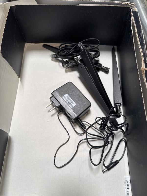 Photo 1 of NETGEAR Nighthawk 6-Stream Dual-Band WiFi 6 Router (RAX54S) – Security Features, AX5400 Wireless Speed, Up to 5.4 Gbps, Covers up to 2,500 sq. ft., 25 Devices - 1-Year Armor Subscription Included