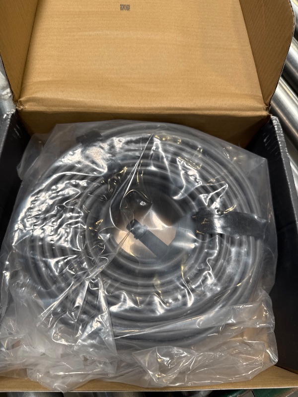 Photo 1 of Klutchtech for Starlink Cable 150FT Replacement Cable for Starlink Standard Actuated Gen 2, V2 Cord with End Caps Waterproof Gray (150FT/46M)