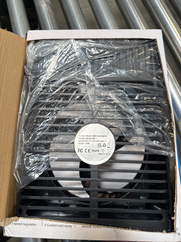 Photo 1 of Portable Air Conditioners,4-in-1 Evaporative Air Cooler with 3 Speeds, 3 Modes & 7 LED Light Cooling Fan with Remote, 2-8H Timer, 1200ML Personal Mini Air Conditioner for Bedroom and Office