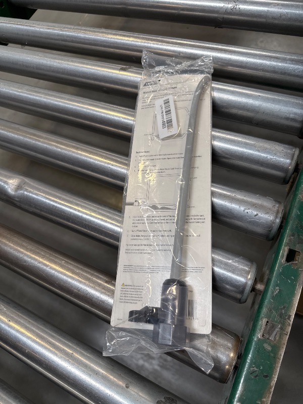 Photo 1 of Camco Camper & RV Water Heater Tank Rinser - Improves Water Heater Function by Flushing Out Sediment - Easily Attaches to Standard Garden Hose & Features Convenient Shutoff Valve (11691)