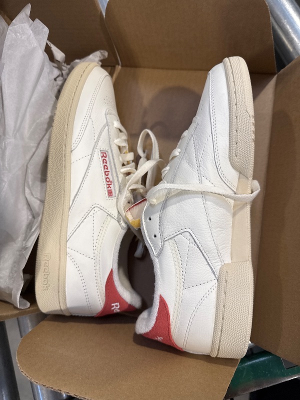 Photo 1 of Reebok Womens Club C 85 Vintage,Chalk/Paper White/Aqua Dust,10