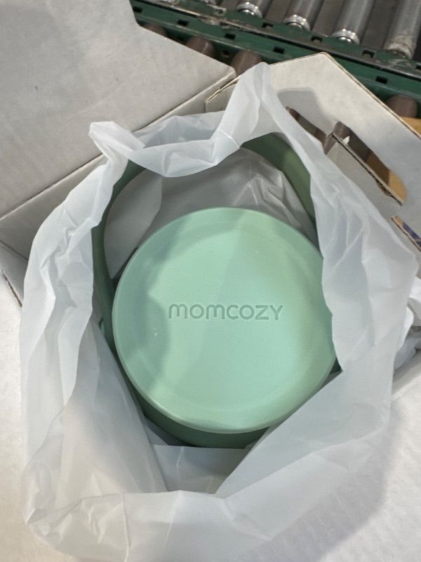 Photo 1 of Momcozy 22oz Portable Breast Milk Cooler for Outdoor, Life Saver with 360° Total Cooling for 24 Hours, Larger Capacity Travel Breastmilk Chiller with 2pcs Baby Bottles for Breastmilk Storage, Green