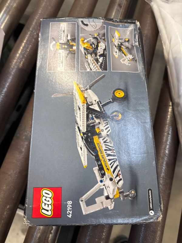 Photo 1 of LEGO Technic Bush Plane Toy - Buildable Airplane Toy for Kids, Boys and Girls, Ages 8+ - Model Airplane Gift with Spinning Propeller, 4-Cylinder Piston Engine, and More - 42198