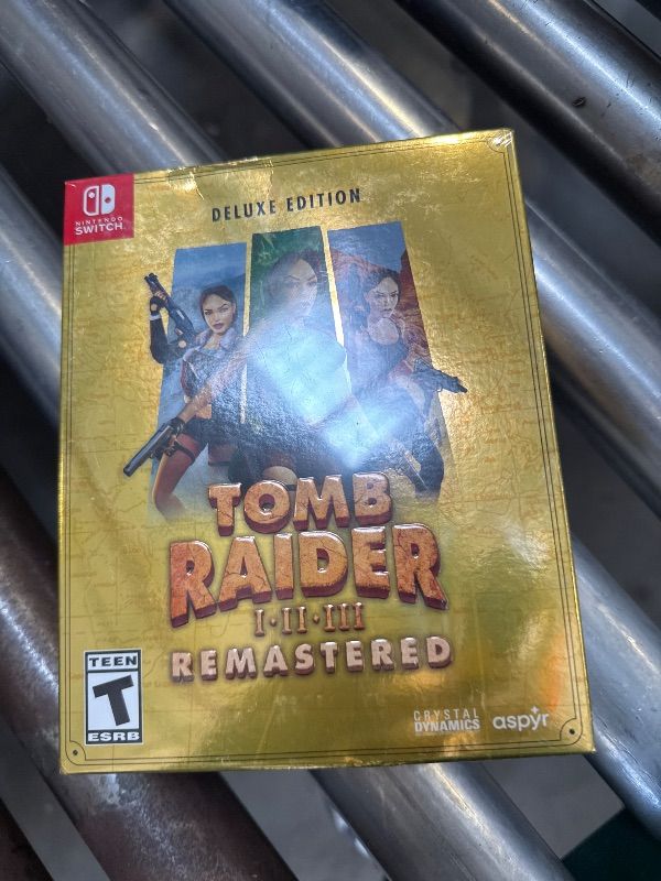 Photo 1 of Tomb Raider I-III Remastered Starring Lara Croft Deluxe Edition - Nintendo Switch