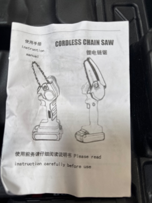 Photo 1 of 24V  Cordless Chainsaw 