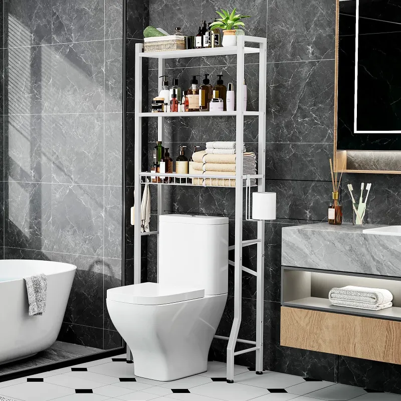 Photo 1 of Over The Toilet Storage Shelf, 3-Tier