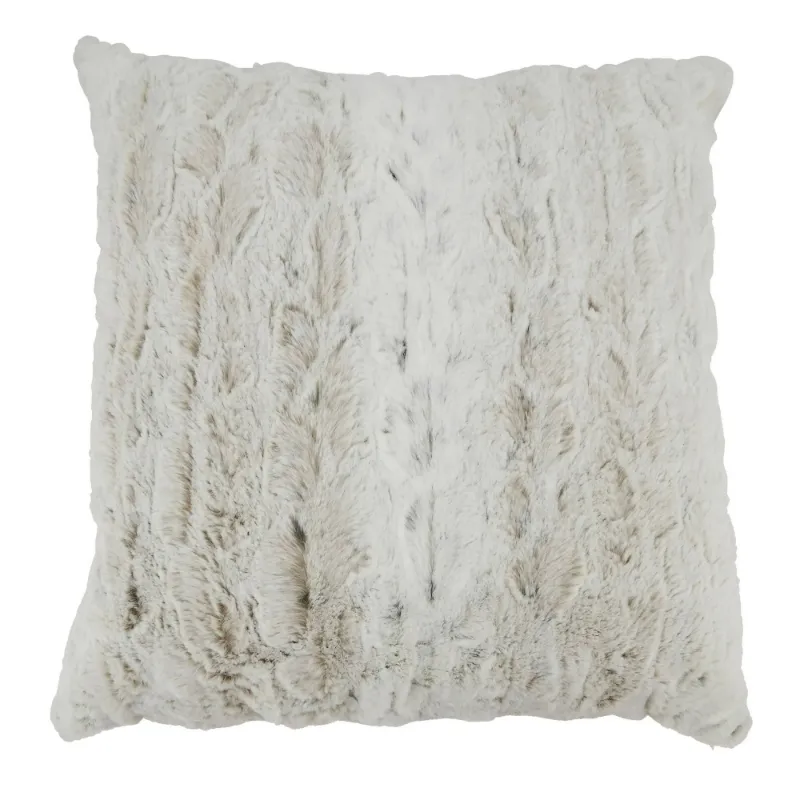 Photo 1 of 20"x20"  Faux Fur Poly Filled Square Throw Pillow

