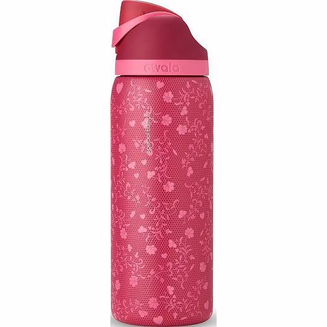 Photo 1 of Owala FreeSip 32oz Insulated Water Bottle - Love Letter, Hot Pink, Stainless Steel, Straw