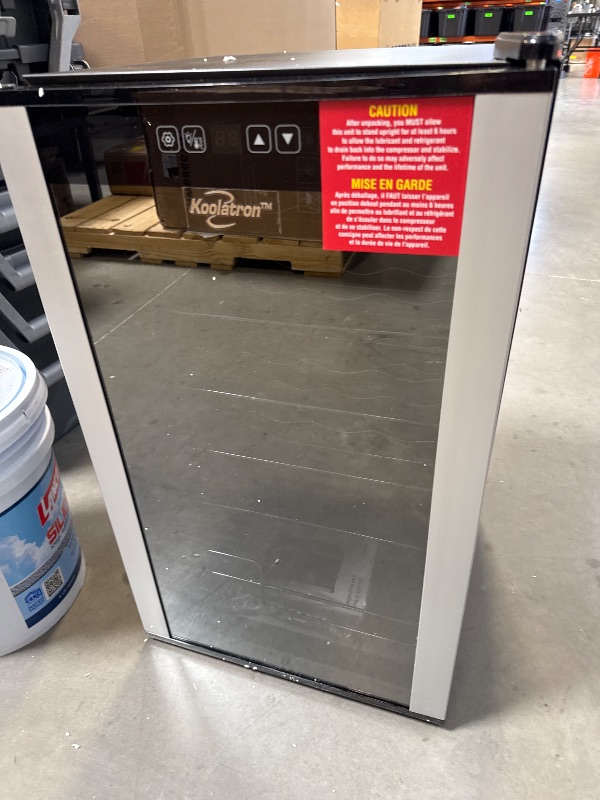 Photo 1 of Koolatron WC24CSZ 24 Bottle Cooler | Freestanding Compressor Wine Fridge, Black
