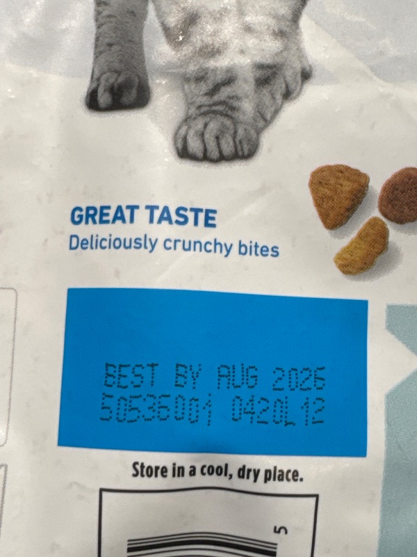 Photo 1 of Purina ONE Plus High Protein Cat Food Dry Salmon and Ocean Whitefish Cat Skin and Coat Health Formula - 7 lb. Bag