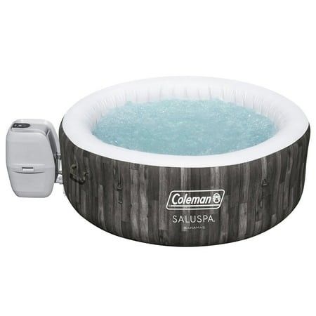 Photo 1 of Coleman Bahamas AirJet Inflatable Outdoor Round Hot Tub 2-4 Person with Pump #P08411