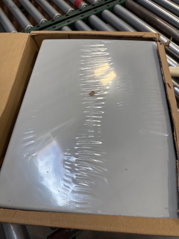 Photo 1 of Gratury Junction Box, IP67 Waterproof Plastic Enclosure for Electrical Project, Hinged Grey Cover, Includes Inner Door, Mounting Plate and Wall Bracket 410×310×180mm (16.1"x12.2"x7.1" -D)