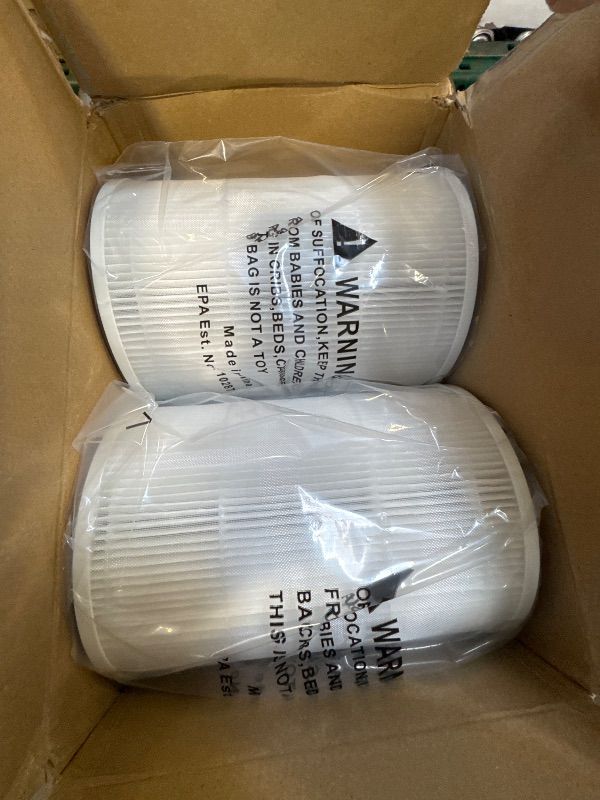 Photo 1 of 2 Pack True HEPA Kilo Filter Replacement Compatible with Afloia Kilo, KILOPLUS, KILOPRO, MIRO, MIRO PRO and MORENTO MR-Kilo, Kalo Air Purifier, 360° 3-Stage Filtration, White