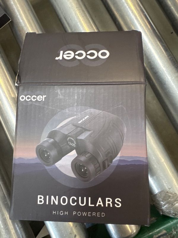 Photo 1 of Occer 12x25 Compact Binoculars for Adults and Kids, Large Eyepiece Waterproof Binocular with Low Light Vision,High Powered Easy Focus Binoculars for Bird Watching,Outdoor Hunting,Travel,Sightseeing