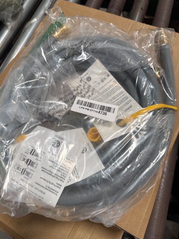 Photo 1 of GasSaf 15FT 3/8" ID Natural Gas Hose, Natural Gas Grill Hose with Quick Connect Fitting Suitable for Weber Grills, Blackstone Griddles, Generator, Patio Heater - CSA Certified