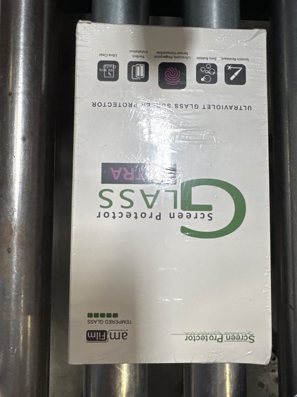 Photo 1 of amFilm Compatible with Samsung Galaxy S23 Ultra Screen Protector Tempered Glass and Camera Lens Protector 5G 6.8 inch, Fingerprint Sensor Compatible, UV Gel Adhesive Installation(2 Pack)