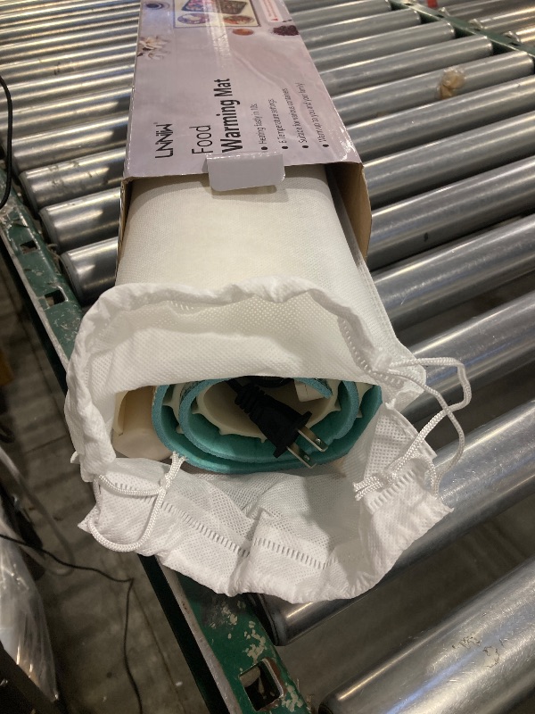 Photo 1 of Food Warming Mat with Heat-Resistant Pad, 26X15 Inch, 6 Temperature & 6 Timer Settings, Child Lock Safety,Food Warmer Chafing Dishes for Buffet,Gatherings,Parties,Everyday Use