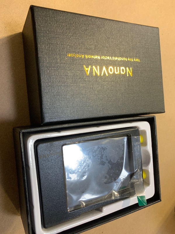 Photo 1 of [Upgraded] AURSINC NanoVNA-H Vector Network Analyzer 10KHz -1.5GHz Latest HW V3.6 HF VHF UHF Antenna Analyzer, Measuring S Parameters, SWR, Phase, Delay, Smith Chart