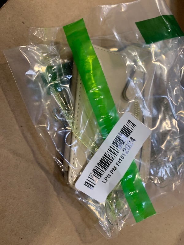 Photo 1 of 1pc  Cavor Compatible with MagSafe Wallet,Magnetic Wallet for iPhone 17/16 Pro Max/15 Pro/14 Plus/13/12 Series,Magnetic Card Holder with Adjustable Stand,Mag Safe Phone W allet Zipper-Beige