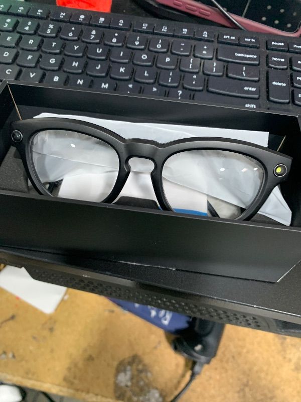 Photo 1 of AI Smart Glasses with 1080 HD Camera, Bluetooth Music & Call, Real-Time Translation in 110+ Languages, Hands-Free Video Recording Glasses with 32GB Storage, Lightweight Sunglasses for Travel & Sports