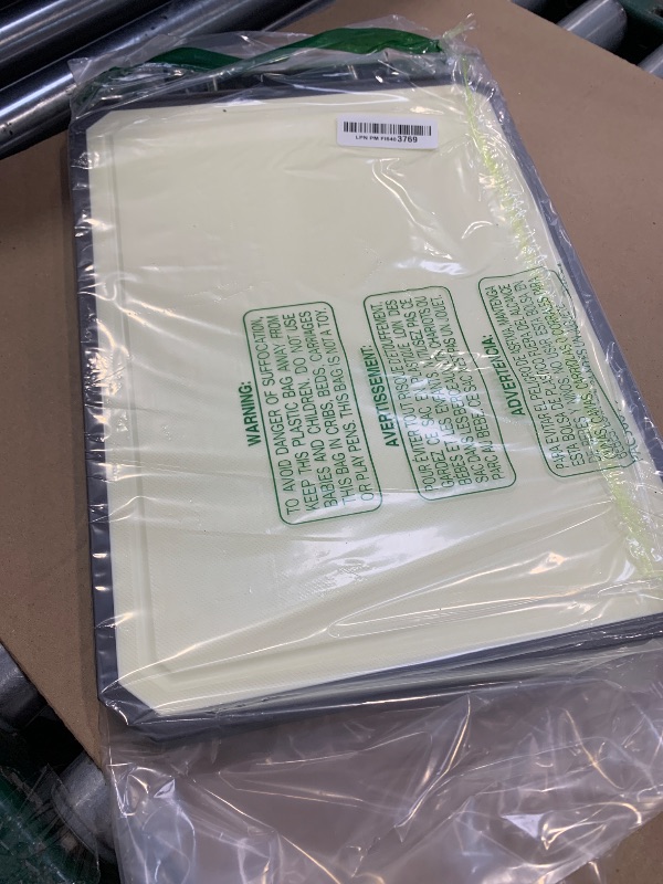 Photo 1 of 1pc   SNOWCLAD Stainless Steel Cutting Board,Double Sided Steel Cutting Boards for kitchen,Stainless Steel/Wheat straw pp Large Board for meat,non toxic Chopping,16 * 11 Inch,Dishwasher Safe