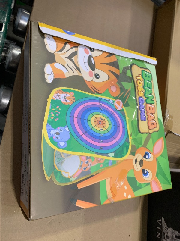 Photo 1 of Animal Bean Bag Toss Game Toy Outdoor Toss Game, Family Party Party Supplies for Kids, Gift for Boys Birthday or Christmas for Toddlers Ages 3 4 5 6 Year Old