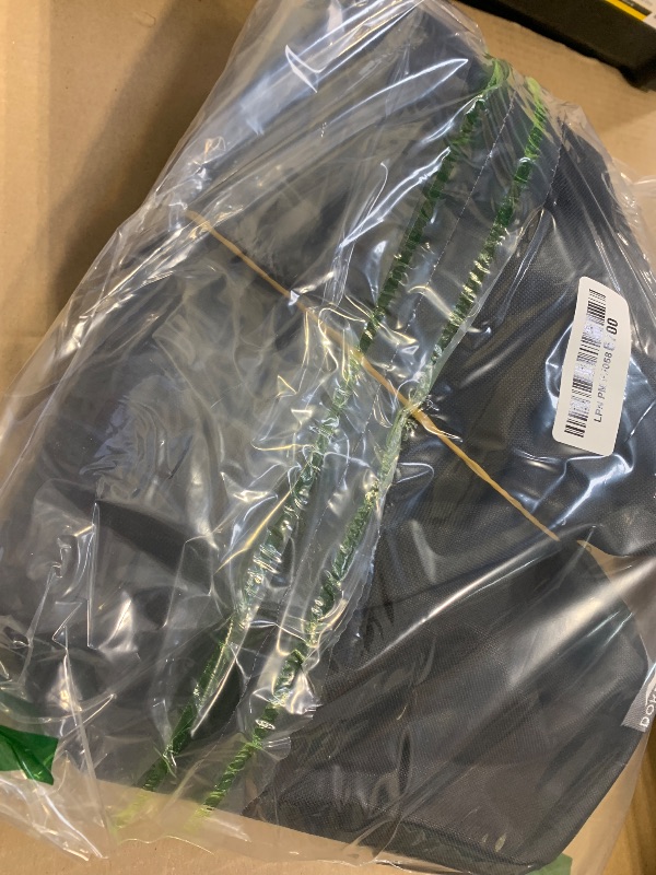 Photo 1 of 1pc   DOKEHOM 90L Large Laundry Basket, Collapsible Laundry Bag, Freestanding Tall Clothes Hamper, Foldable Washing Bin (Black)