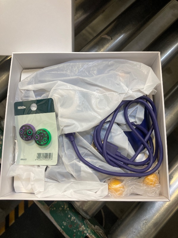 Photo 1 of 8Bitdo Pro 3 Bluetooth Controller with Swappable ABXY Buttons, TMR Joysticks, Hall Effect Triggers, Pro Back Buttons, Charging Dock, for Switch/Switch 2, Windows, Apple, SteamOS, Android - Purple