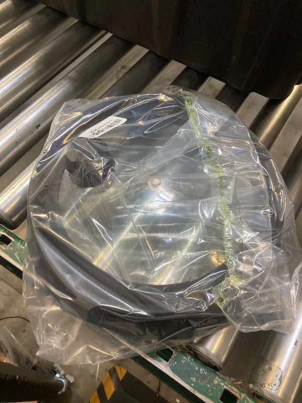 Photo 1 of Microwave Splatter Cover Vented Glass Splatter Guard Lid with Collapsible Silicone for Food as Pot Cover 11.8 inch Large Plate for 6 7 8 9 10 11 inch Plate Bowl Black