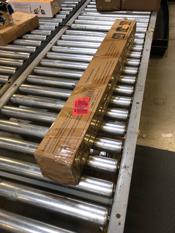 Photo 1 of Fulifix Corner Cable Railing Post 36" (Post 35"x2"x2"), L-Shaped Pre-Drilled, Black T316 Stainless Steel Level One-Post Corner for Deck Railing System, SP02