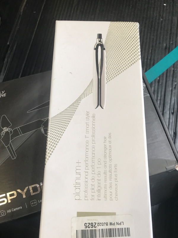 Photo 1 of ghd Platinum+ Styler ? 1" Flat Iron Hair Straightener, Professional Ceramic Hair Styling Tool for Stronger Hair, More Shine, & More Color Protection ? White