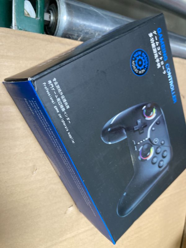 Photo 1 of Wireless Switch Pro Controller for Nintendo Switch/Lite/OLED, Bluetooth Gaming Controller for iPhone/Android/Phone/PC/Steam/Mac/iOS/iPad/TV with Programmable/Vibration/Motion Control/Turbo/Wakeup/RGB