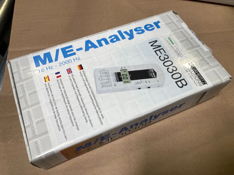 Photo 1 of GIGAHERTZ SOLUTIONS ME3030B Low Frequency Gauss Meter (16Hz - 2KHz)