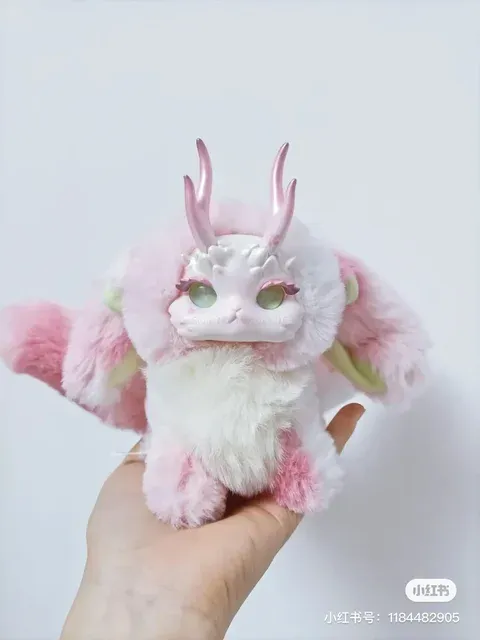 Photo 1 of CALEMBOU Plush Doll Blind Box, Rabbit and Dragon Fantasy Forest Biological Tea Series Plush Mystery Toys, Soft Anime Plushies for Girls