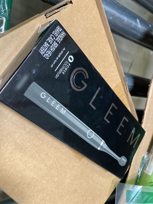 Photo 1 of Gleem Battery Powered Electric Toothbrush, Black